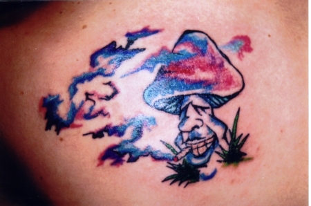 Henna Tattoos Albuquerque on Magic Mushroom Mario Tattoo Daily Dose Of Tattoos